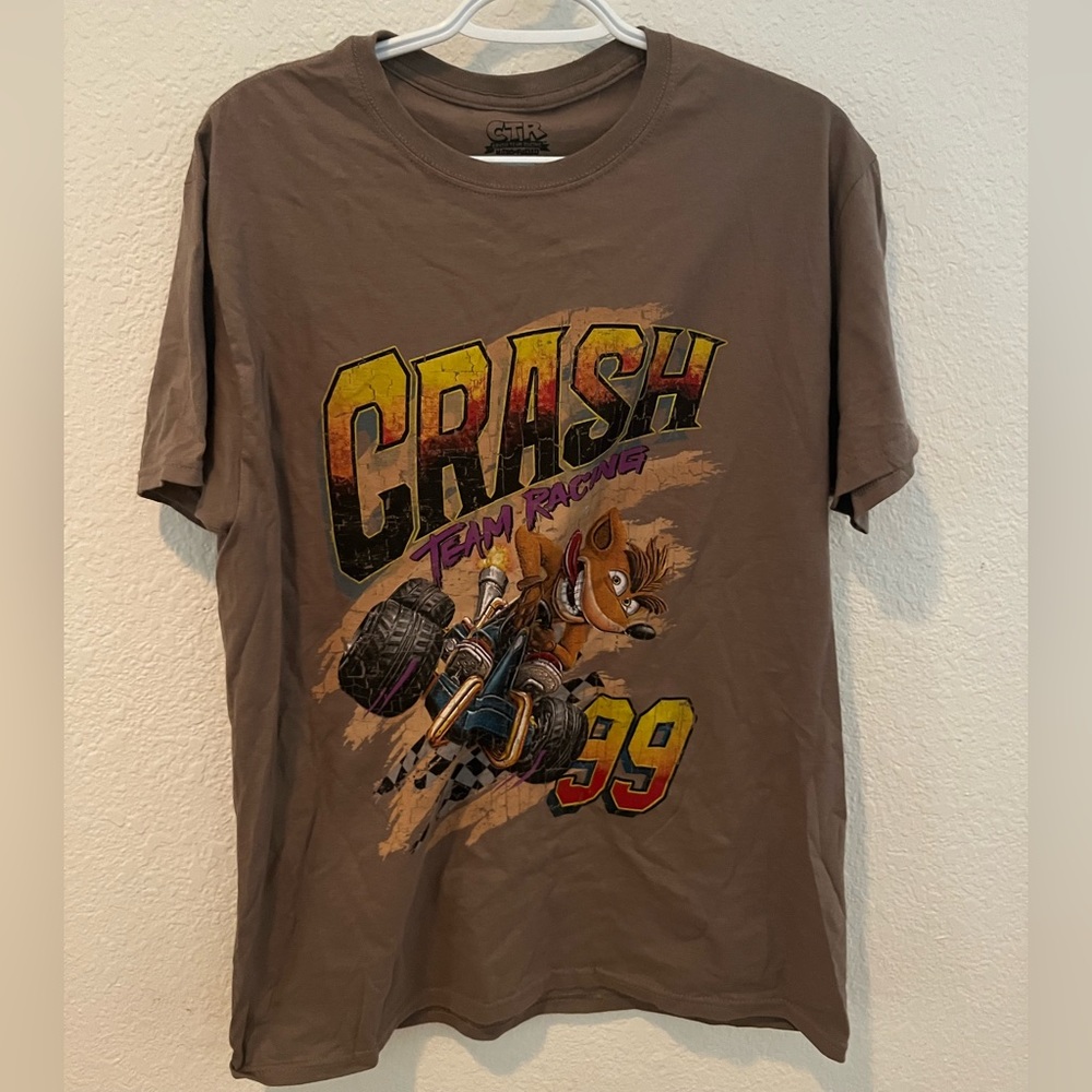 T-Shirt Crash Bandicoot Design Size M